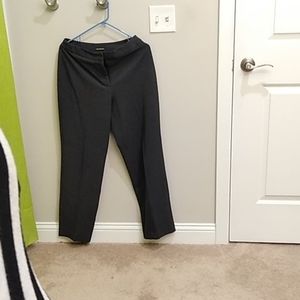 CHARTER CLUB 10P High Waisted Charcoal Grey Slacks